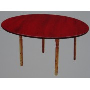 木工板圆桌
