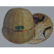 竹编帽